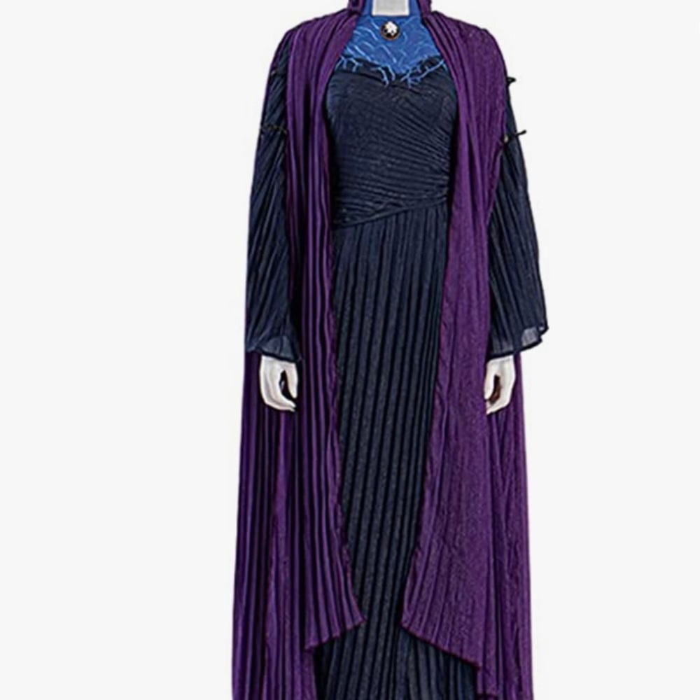 Wanda Agatha Harkness Costume Women Scarlet Witch Cloak